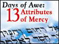 Days of Awe: The 13 Attributes of Mercy