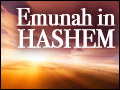 Emunah in Hashem