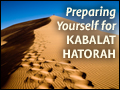 Preparing Yourself for Kabalat HaTorah