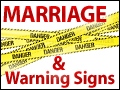 Marriage and Warning Signs