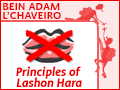 Bein Adam L'Chaveiro - Principles of Lashon Hara