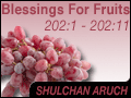 Blessings For Fruits 202:1 - 202:11