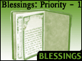 Blessings: Priority - 1