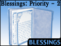 Blessings: Priority - 2