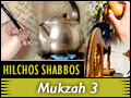 Hilchos Shabbos: Mukzah 3