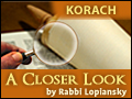 Korach: A Woman's Entitlement