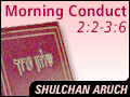 Morning Conduct 2:2-3:6