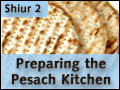 Preparing the Pesach Kitchen
