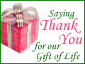 Saying Thanks for the Gift of Life