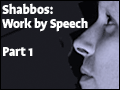 Shabbos: Work by Speech - Part 1