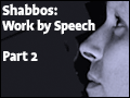 Shabbos: Work by Speech - Part 2