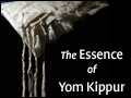 The Essence of Yom Kippur