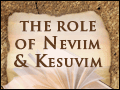 The Role of Neviim and Kesuvim