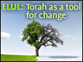 Elul: Torah As A Tool For Change