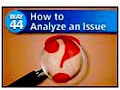 Way #44-How to Analyze an Issue
