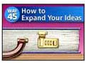 Way #45-How to Expand Your Ideas