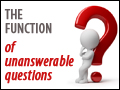 The Function of Unanswerable Questions