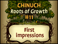 Chinuch: Roots of Growth #11: First Impressions